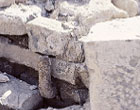 Site du Champ-de-Mars, pièces de métal