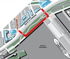 D&eacute;tail du voisinage